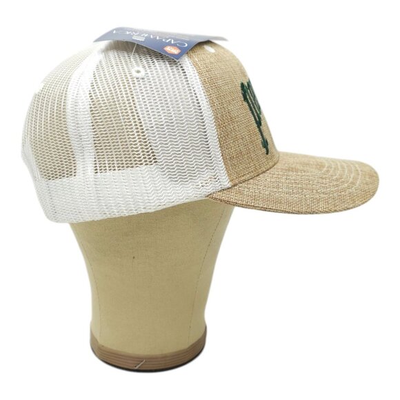 Perrier Embroidered Mesh Snapback Cap Canvas Structured Trucker Baseball Hat NEW - Picture 11 of 13